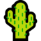 Cactus emoji on Microsoft
